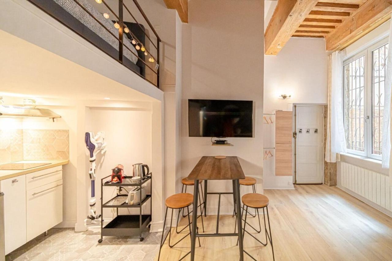 Le Petit Platiere - Renovated Apartment - Terreaux 리옹 외부 사진